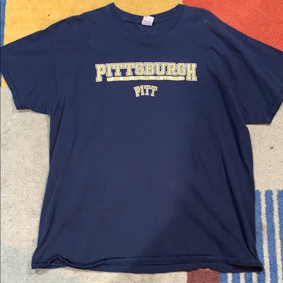 Gildan Other - Pittsburgh Panthers t-shirt navy Blue XL